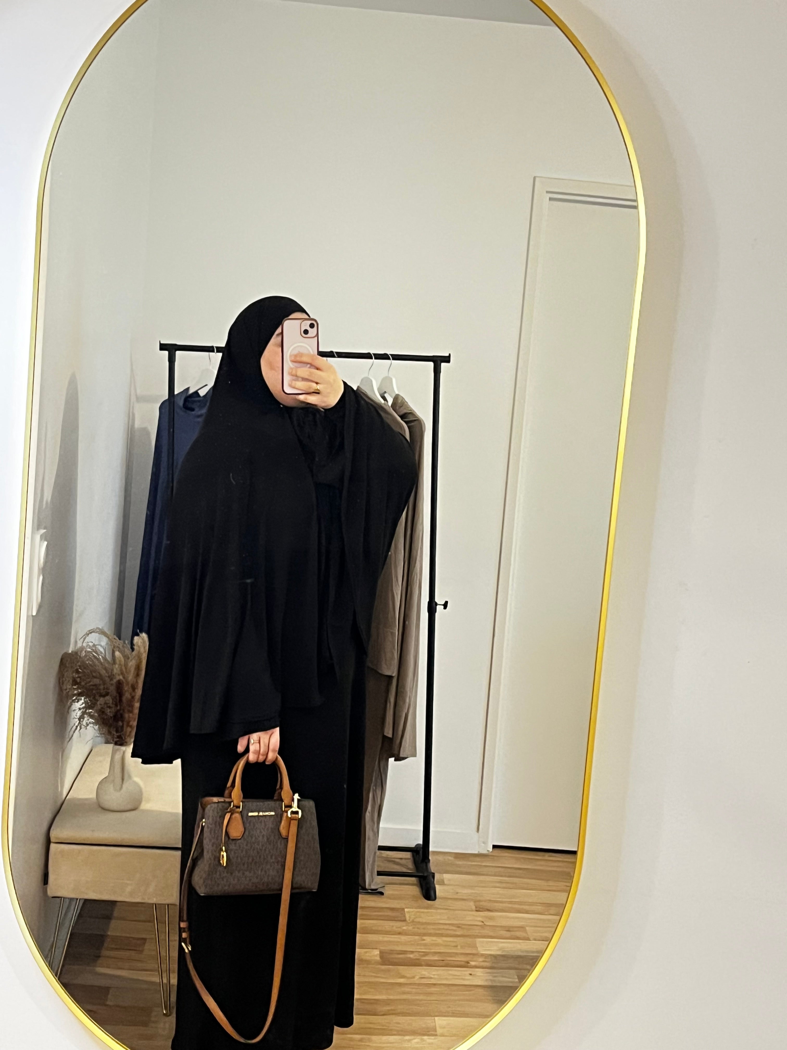 Jilbab Jersey – Noir