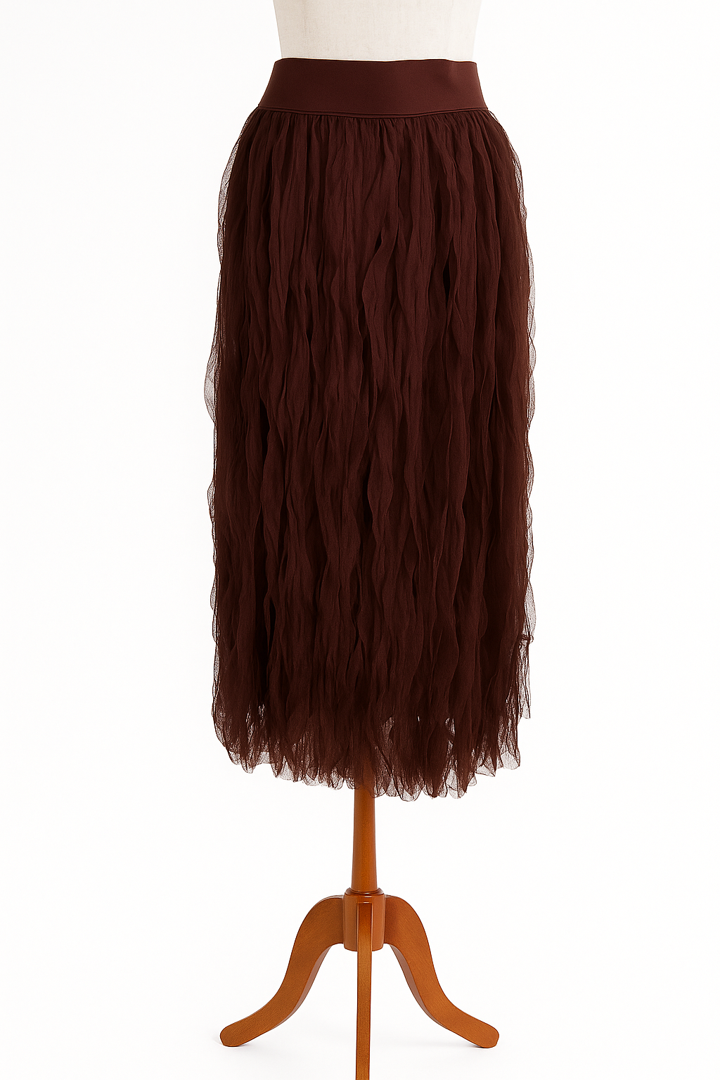 Jupe Plissée – Taille Haute